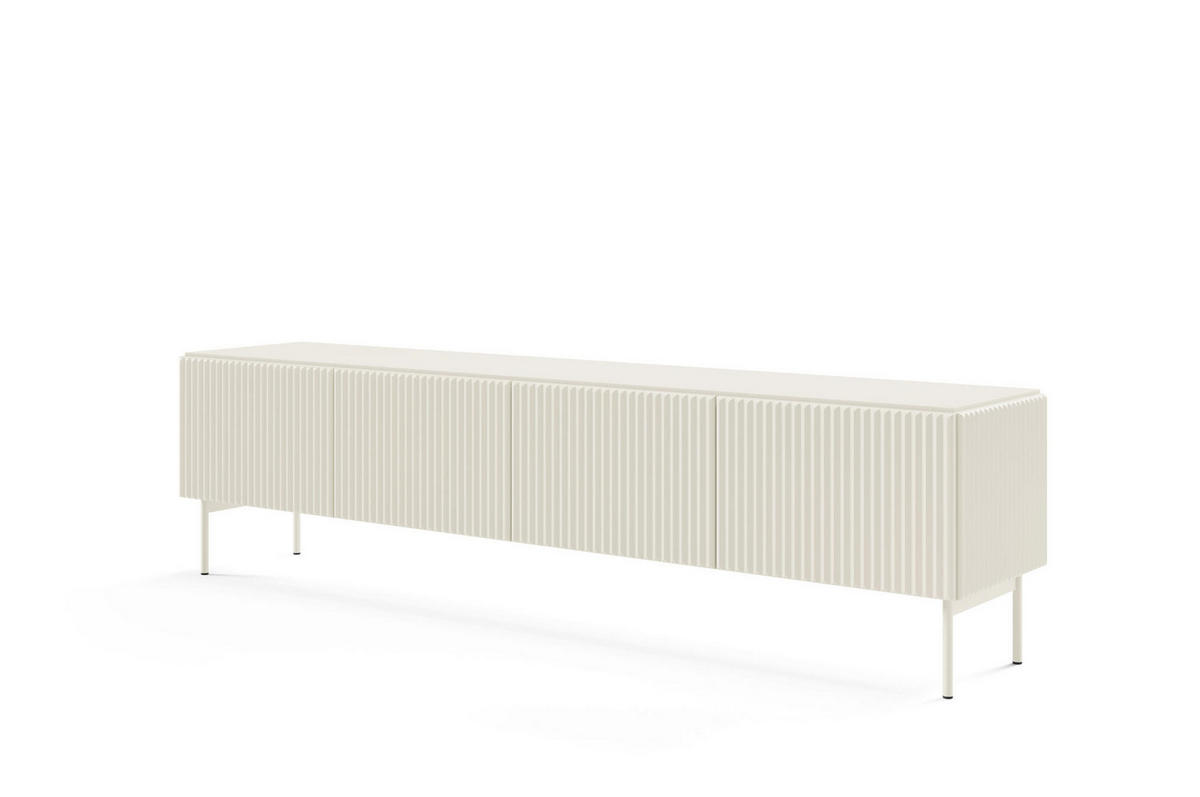 TV-LOWBOARD MUTI Beige 195x40x51 cm - Beige, Holzwerkstoff (195/51/40cm) - FURNLUX