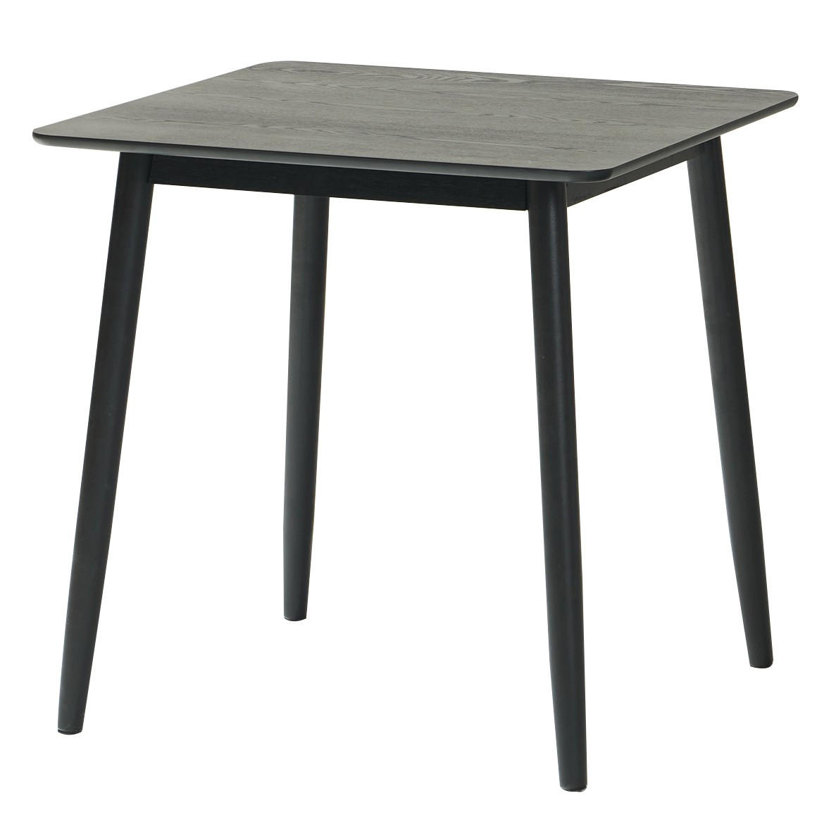 ESSTISCH Rechteckig Schwarz 75 x 75 x 75 (cm) - Schwarz, Holz (75/75/75cm) - Nordlys
