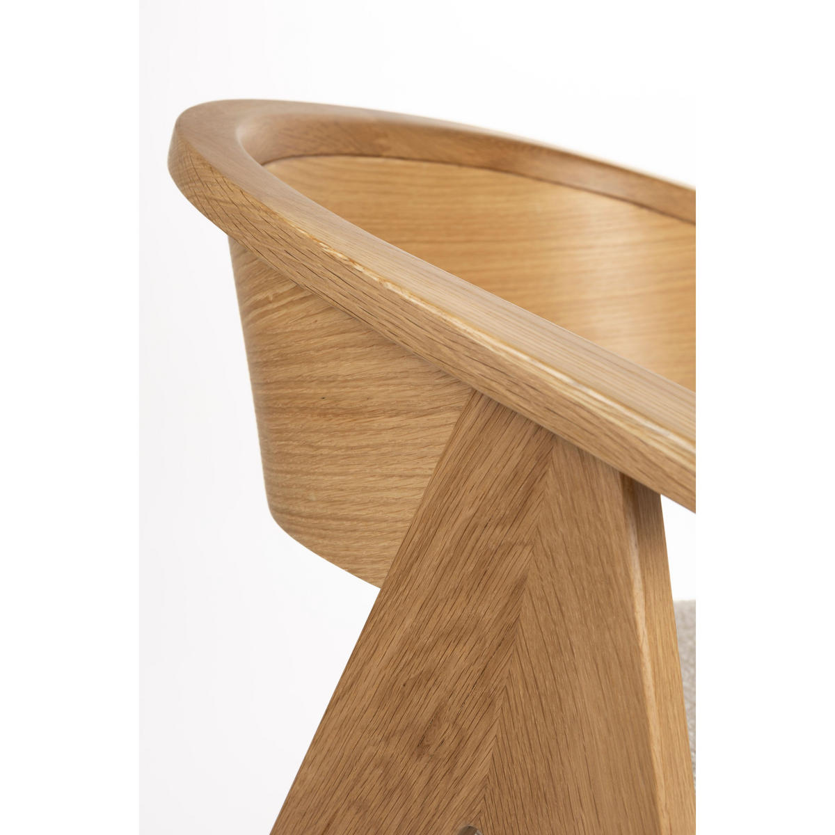 ESSZIMMERSTUHL NDSM Natur/ Braun - Braun, Holz (59/79/54cm) - Zuiver