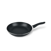 PFANNE Schwarz 46/26/5 cm MR121526 - Schwarz, Metall (26cm) - Maestro 