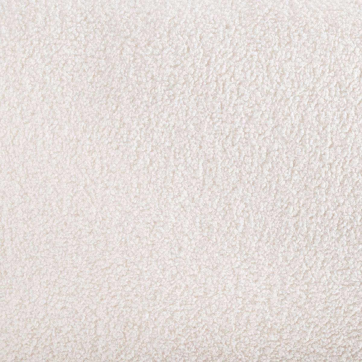 POUF Cremeweiß Bayard - Weiß, Textil (115/43/56cm) - Beliani