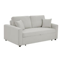 SCHLAFSOFA 3-Sitzer - Stoff - Beige - INIZOR - Beige, Textil (168/85/101cm) - Vente-Unique