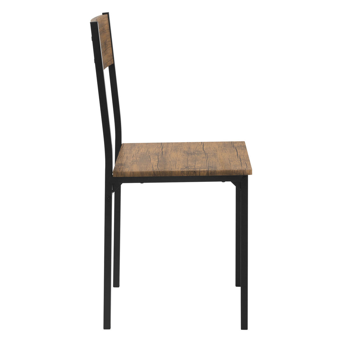 ESSTISCH Set 4-teilig - Eichefarben, Holzwerkstoff (70/86.5/110cm) - ML-DESIGN