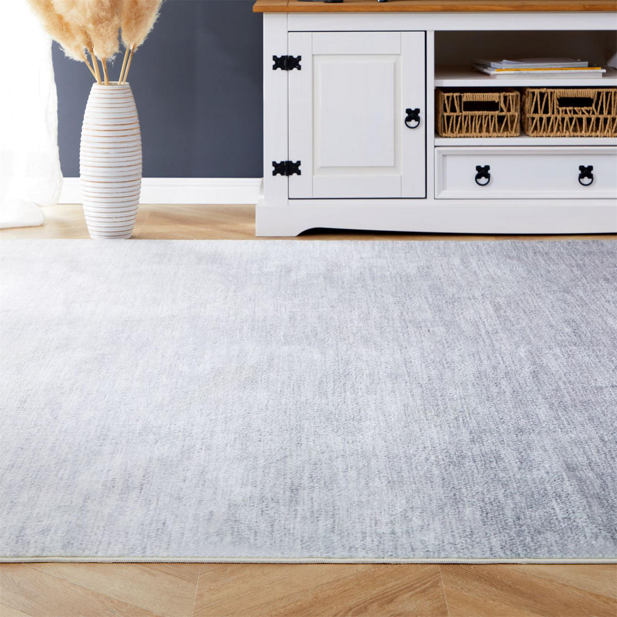 TEPPICH OMBRE - Grau, Textil (200/300cm) - IDIMEX