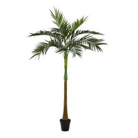 KUNSTBAUM Künstliche Palme - Zasta 245 cm - Grün, Kunststoff (245cm) - Emerald