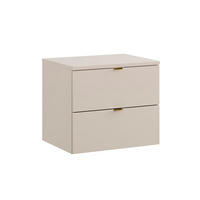 WASCHTISCHUNTERSCHRANK 60.6cm Azel Kaschmir - Beige, Holzwerkstoff (60.6/52/46cm) - Petits-meubles
