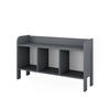 KINDERSITZBANK Ajaton Grau 107.2 x 63.8 cm - Grau, Holzwerkstoff (107.2/63.8/30.6cm) - VitaliSpa