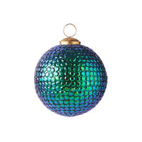 WEIHNACHTSKUGEL Seoul, Glas, Grün, Ø 10 cm - Grün, Glas (10/1/10cm) - Gift Company