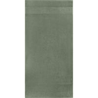 HANDTÜCHER THE LUXURY 5000 OLIV - 497 - Grün, Textil (80/150cm) - Cawö