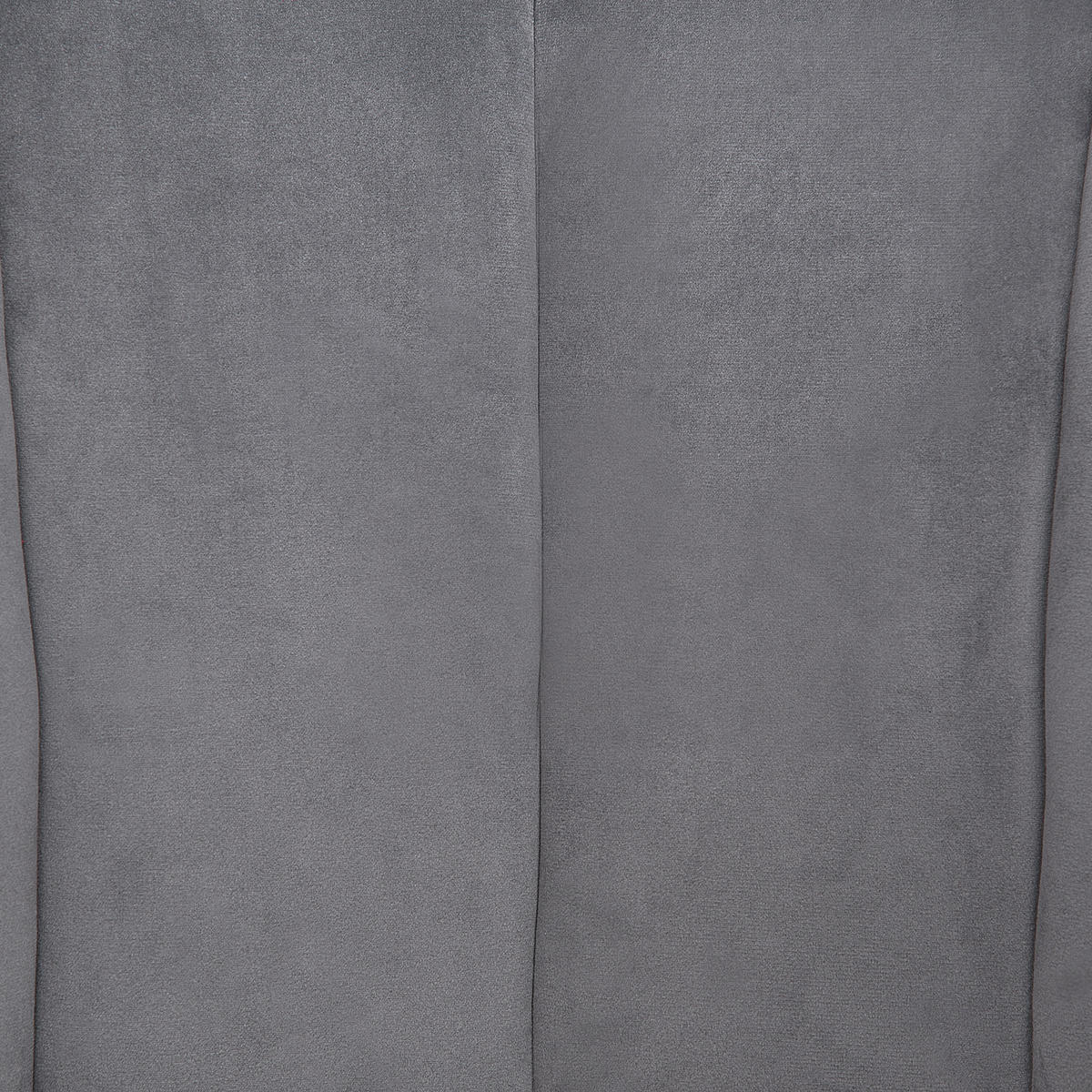 SESSEL Samtstoff grau Larvik - Grau, Textil (73/72/66cm) - Beliani