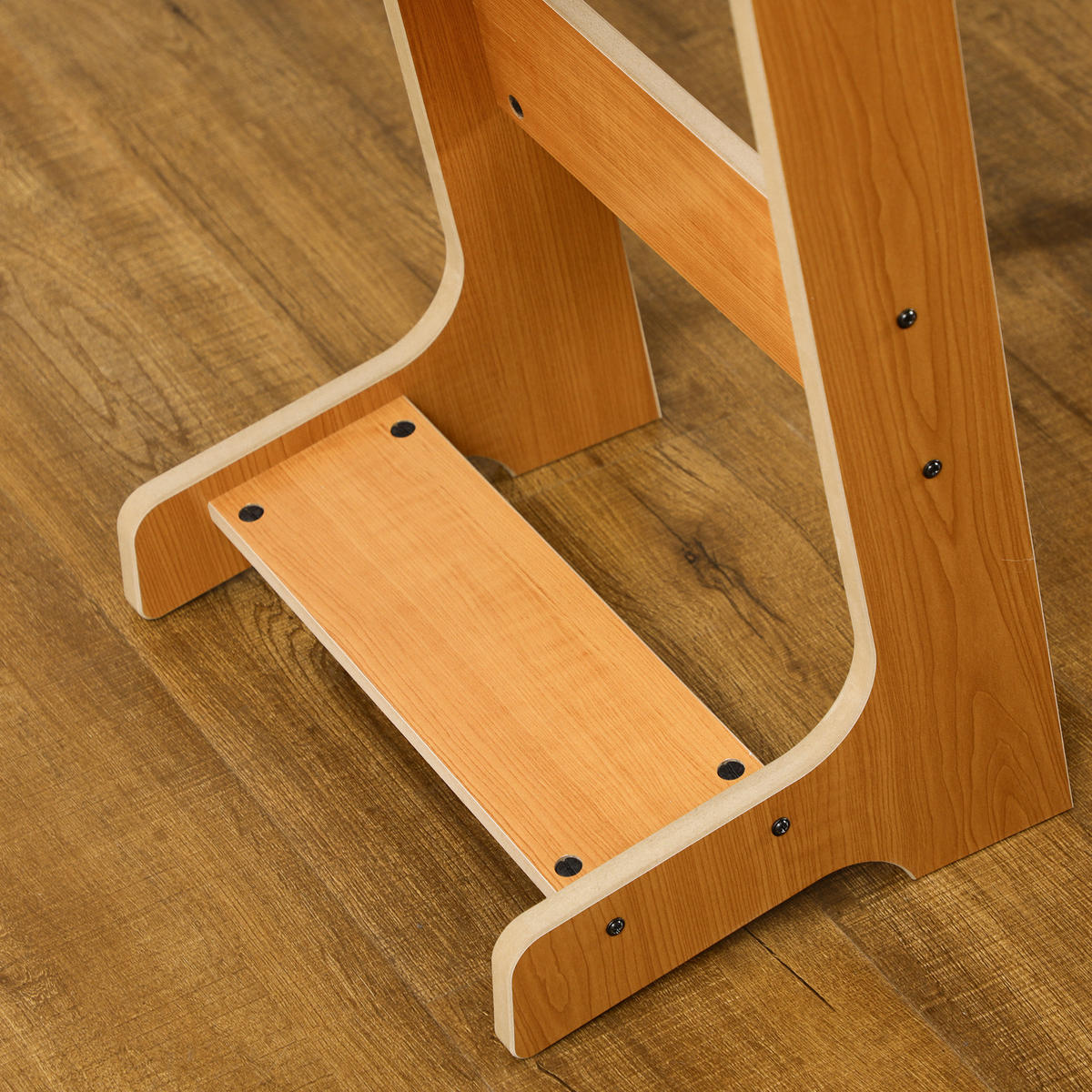 TISCHFUSBALL DE-18852 mit 18 Spielern & 2 Bällen - Naturfarben, Holzwerkstoff (37/69cm) - ComfortXL