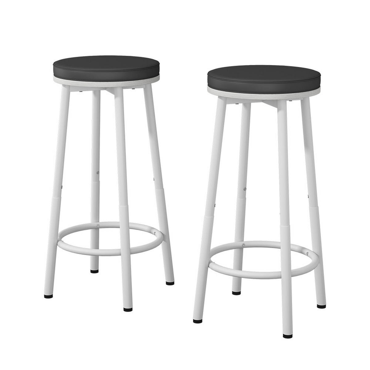 BARHOCKER Edmonton Weiß 31.5 x 64 cm 2 Teile - Weiß, Holzwerkstoff (31.5/64/30cm) - Vicco