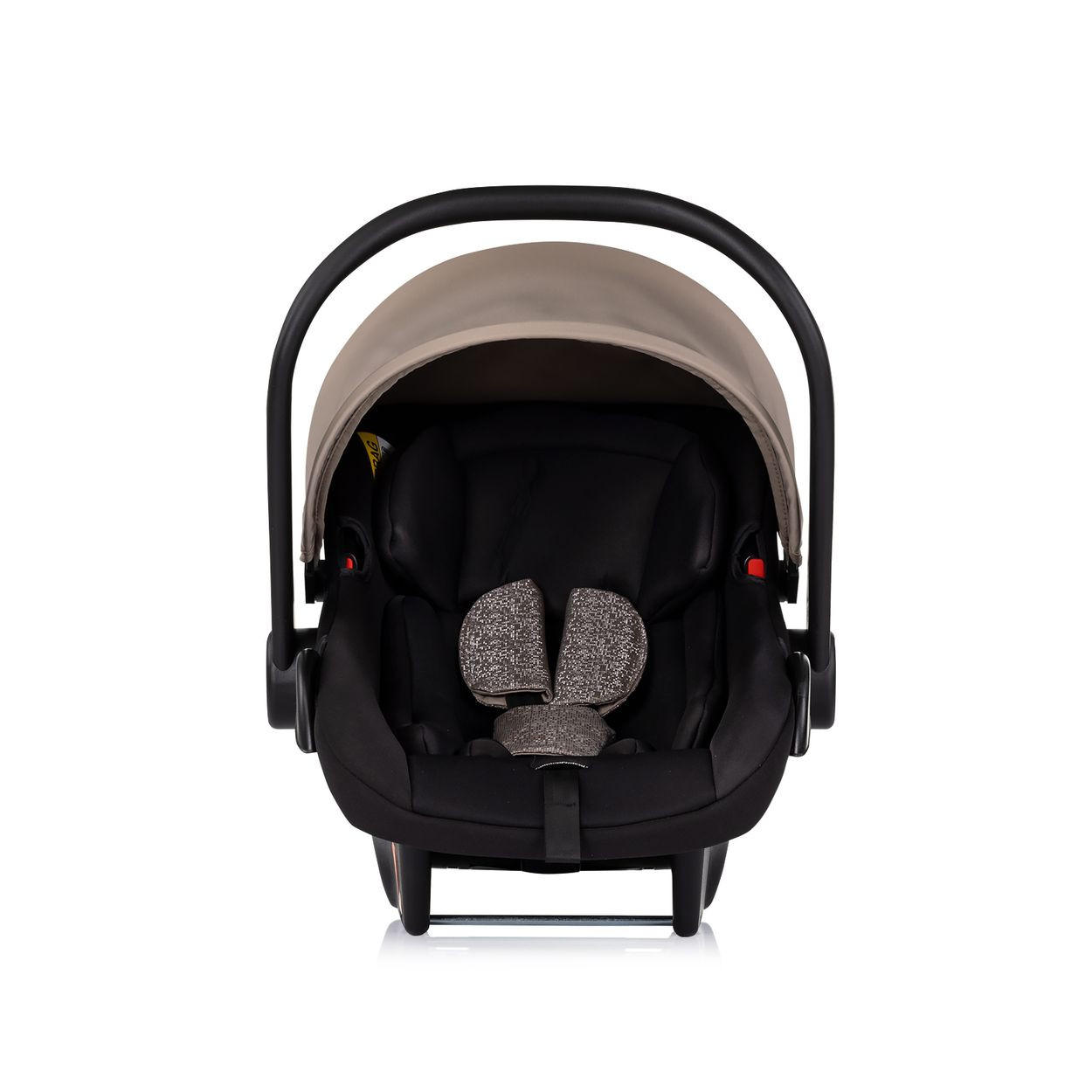 BABYSCHALE SET Vista beige Station Vista i-Size (40-87cm) verstellbar - Beige, Kunststoff (43/56/60cm) - Chipolino