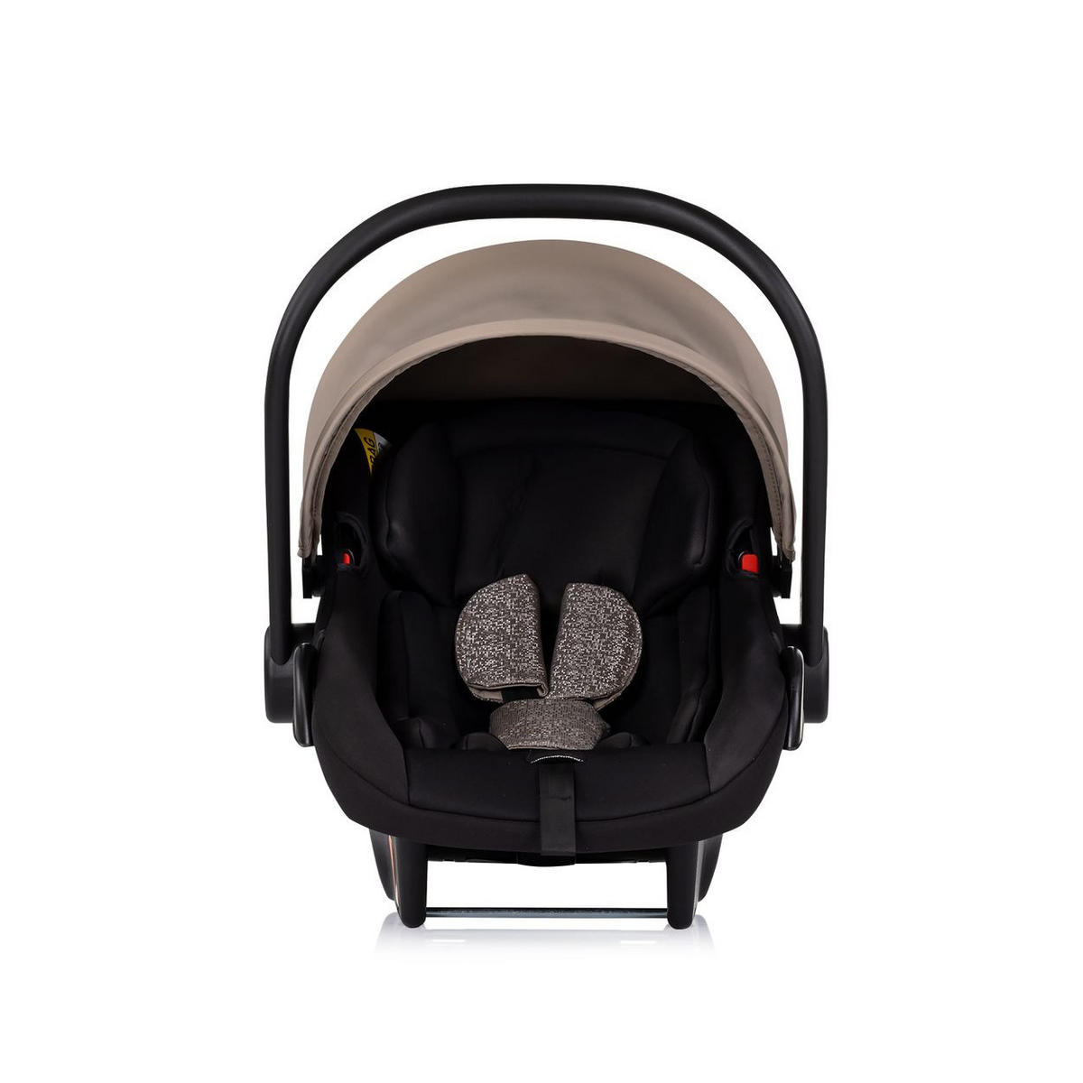 BABYSCHALE SET Vista beige Station Vista i-Size (40-87cm) verstellbar - Beige, Kunststoff (43/56/60cm) - Chipolino