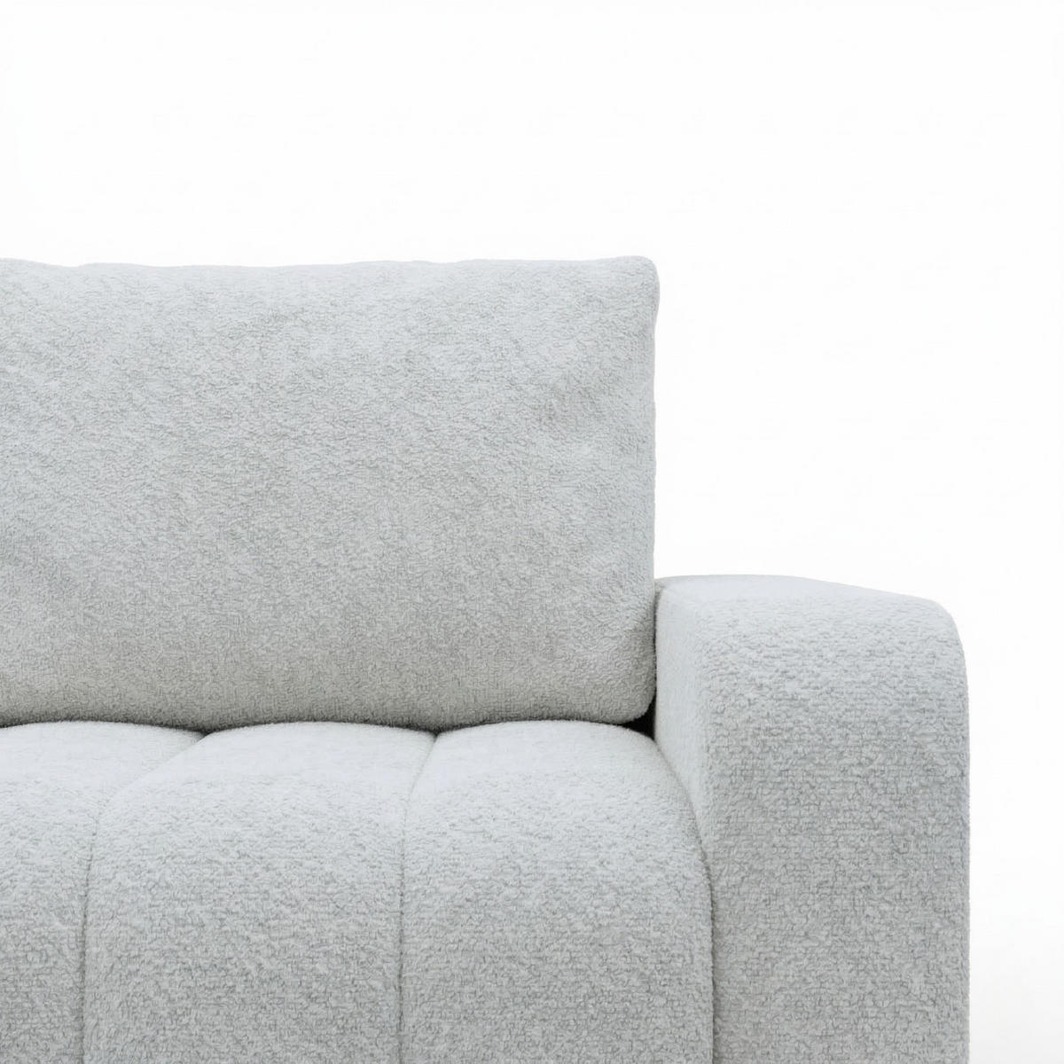 SOFA 3-SITZER MIT SCHLAFFUNKTION ABRIELLE Grau - Grau, Textil (97/87/227cm) - Mebligo