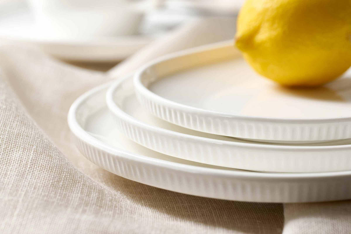 KOMBISERVICE Kelly weiß 24er Set - Weiß, Keramik (1/1/1cm) - Ritzenhoff Breker