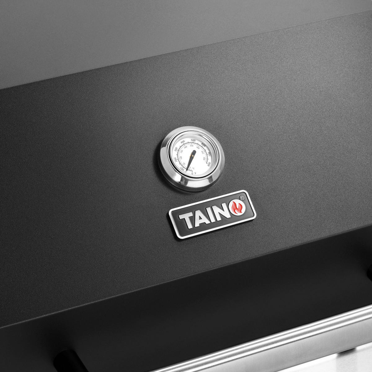 GASGRILL BLACK 2+1 - Schwarz, Metall (50/115/116cm) - TAINO