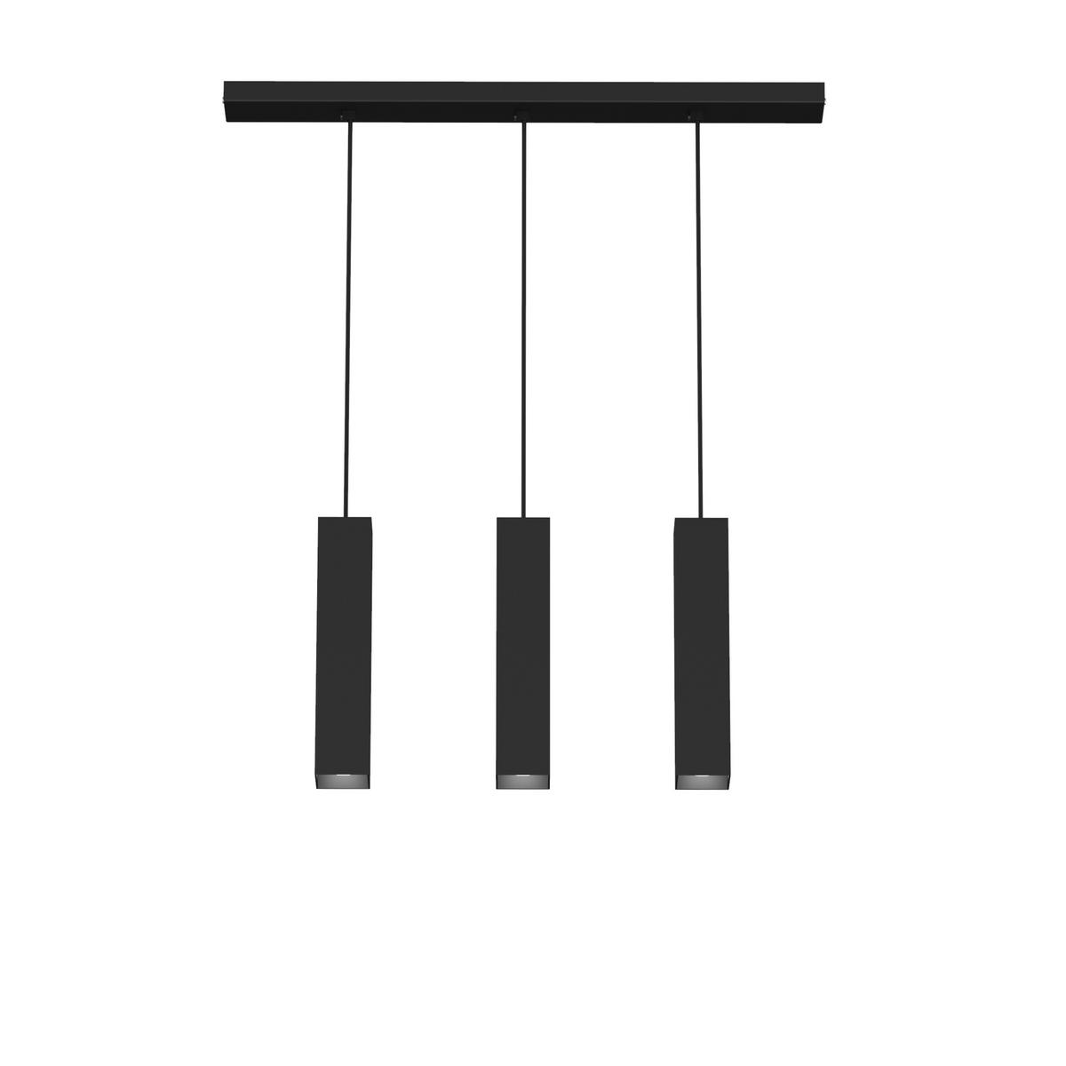 HÄNGELEUCHTE - Schwarz, Metall (6/50/30cm) - Lumicom