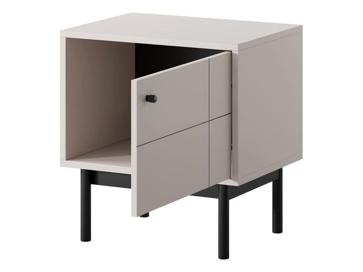 NACHTTISCH – S54 – 54 cm – JAPANDI – Kaschmir - Kaschmir, Holzwerkstoff (53.5/56.6/39cm) - hi-markt