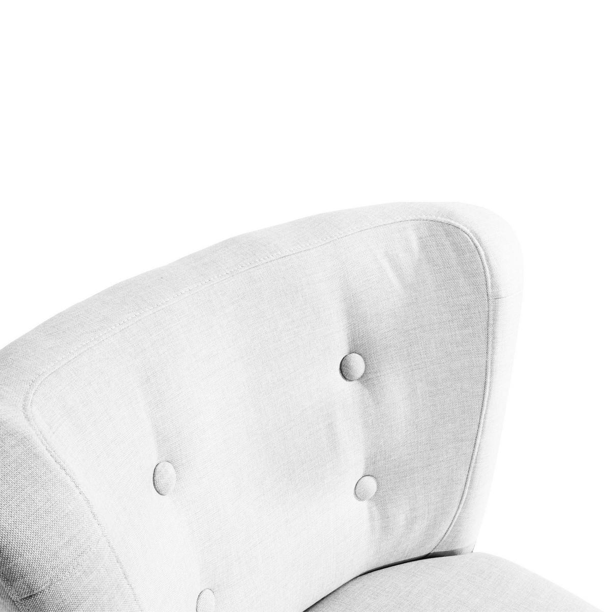 SESSEL Kassi Bezug Flachgewebe Buche schwarz / weiß - Weiß, Kunststoff (69/80/68cm) - 58aufmkessel