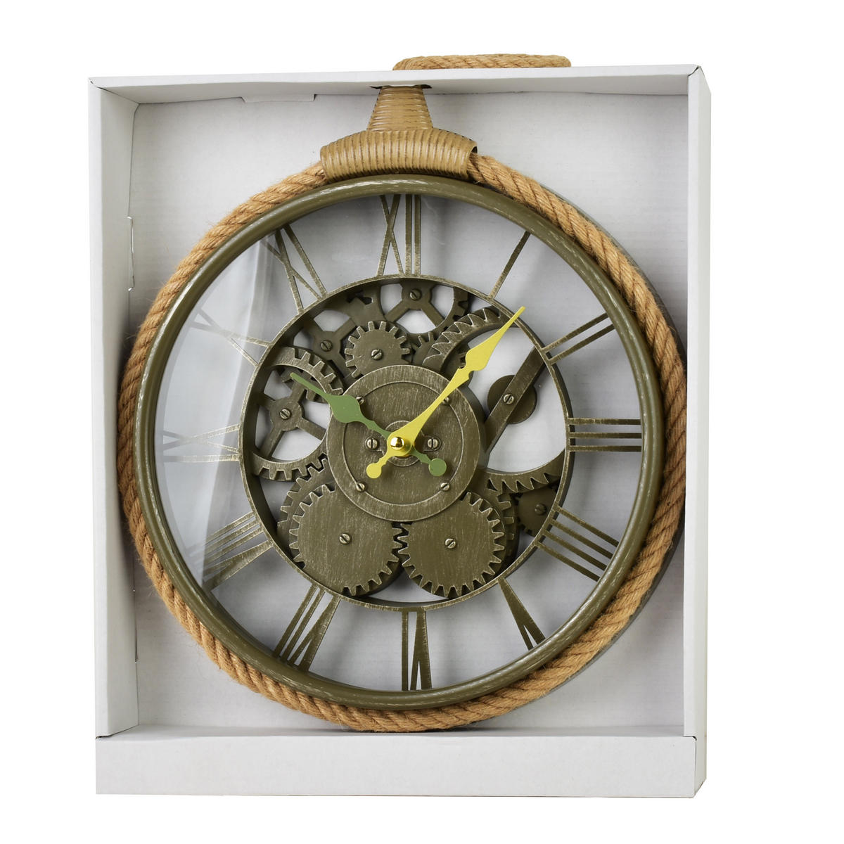 WANDUHR Ramsey Grün 33x30x5 cm Kunststoff - Grün, Kunststoff (5/33/30cm) - Mondex