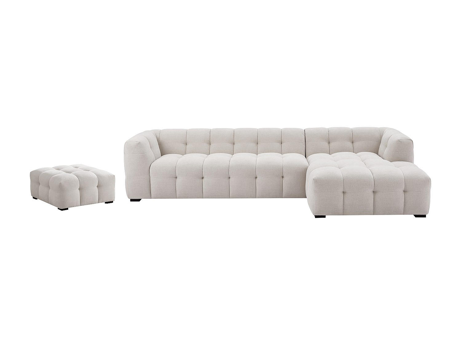Vente-Unique Sofa Beige 314x68x168 cm