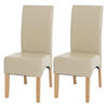 ESSZIMMERSTUHL Beige 2er-Set - Beige, Holz (44/102/54cm) - MCW
