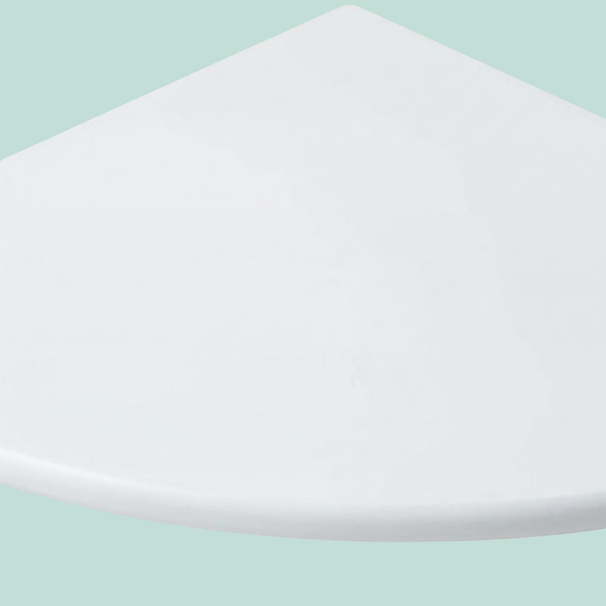 ECKREGAL - Weiß, Holz (18/3/18cm) - Relaxdays