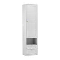 SKŘÍŇ 1DVEŘOVÁ Fergus Bílá - bílá, kompozitní dřevo (53.8/218.2/40cm) - Petits-meubles