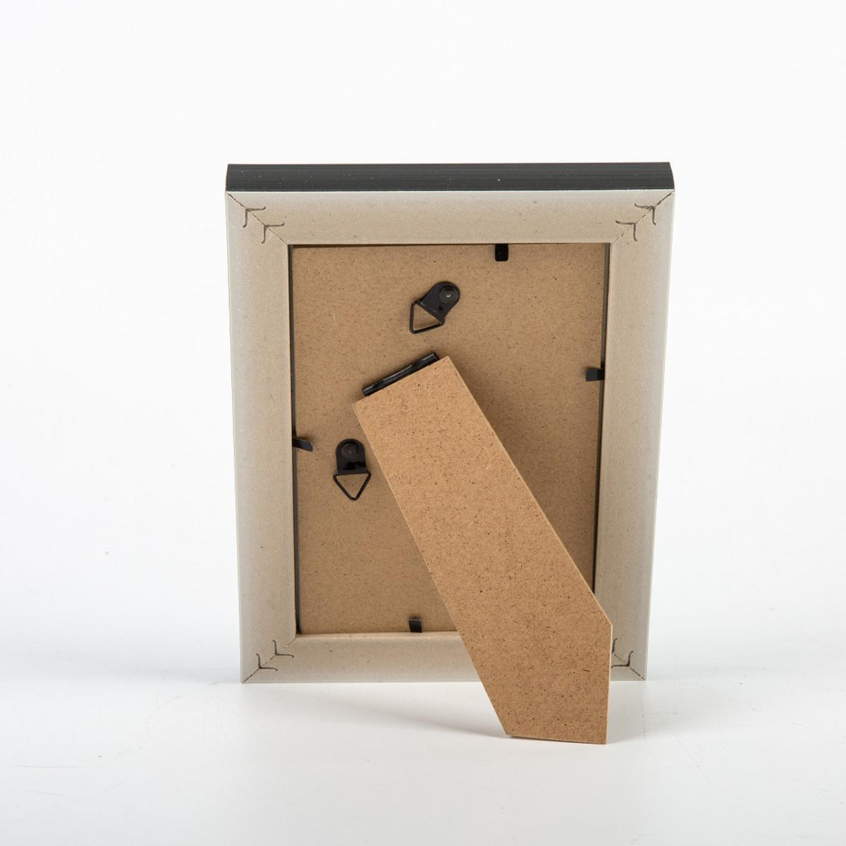BILDERRAHMEN Adi Schwarz 13.8/2/19 cm Kunstoff - Schwarz, Kunststoff (2/19/13.8cm) - Mondex