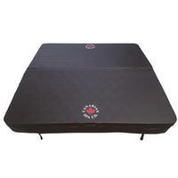 WHIRLPOOL ISOLIERABDECKUNG Braun 203x203cm - Braun, Leder (203/203cm) - Canadian Spa Company