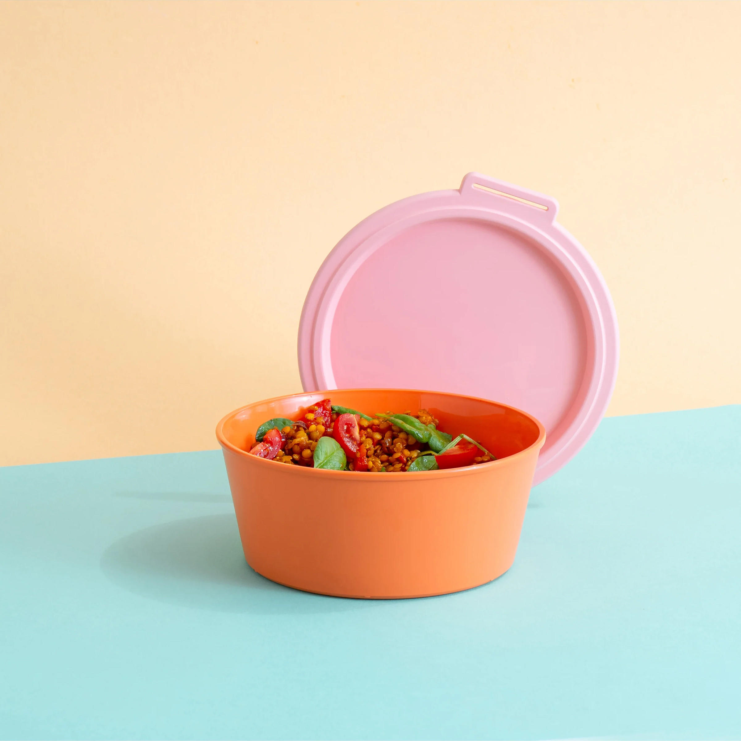 SCHÜSSEL Nora Box 1,3 l - Orange, Kunststoff (19.6cm)