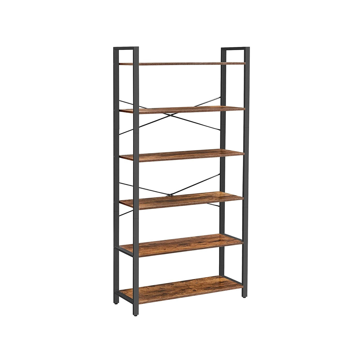 Hansiro Bücherregal Braun 80x186x30 cm