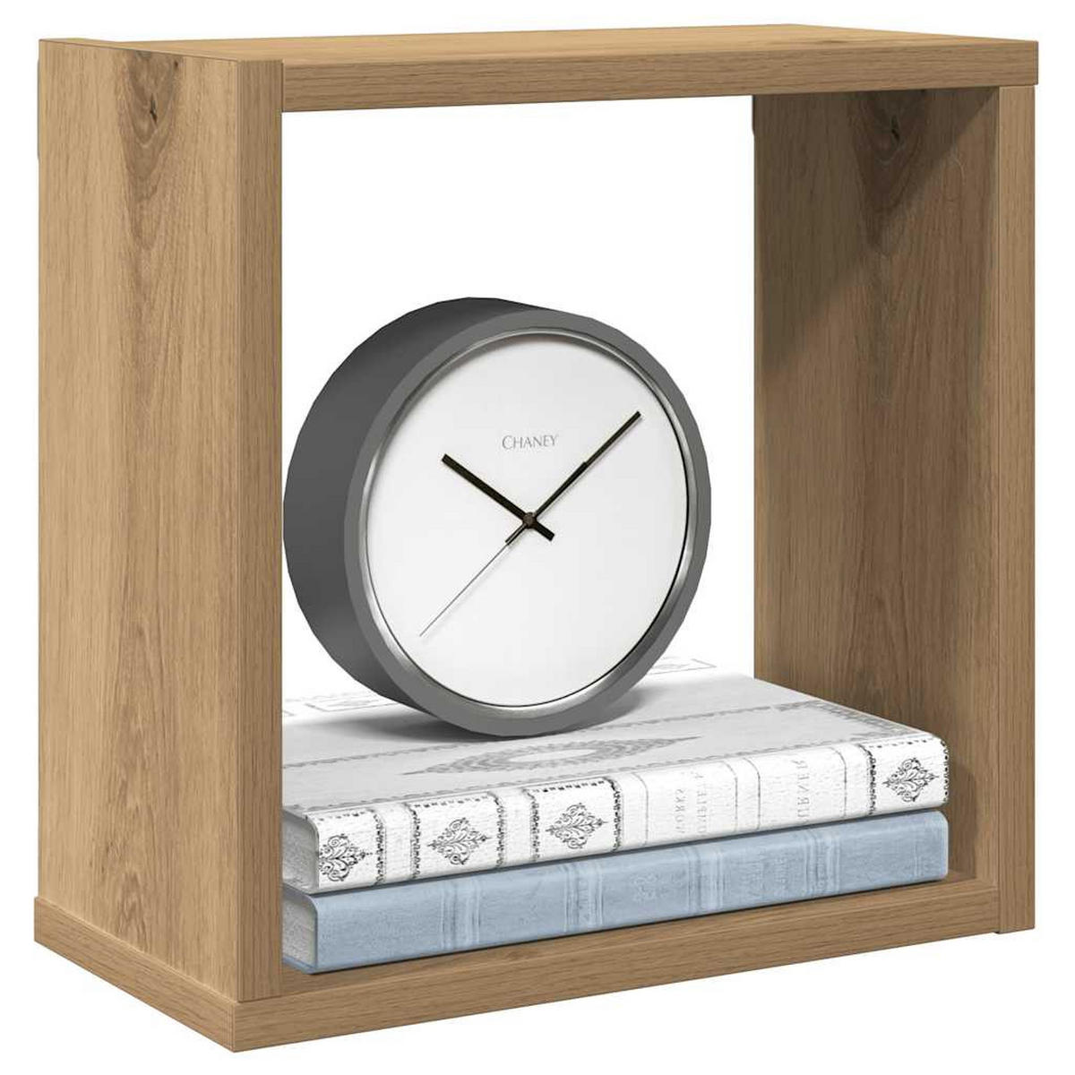 WÜRFEL-WANDREGALE 2Er Set Artisan-Eiche 30/15/30 Holzwerkstoff - Braun, Holzwerkstoff (15/30/30cm) - vidaXL