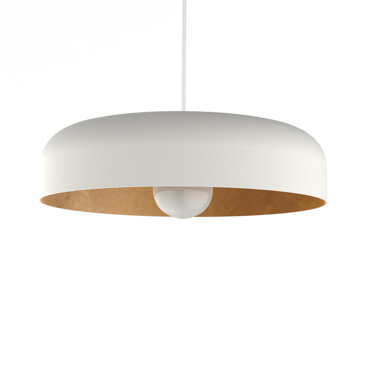 HÄNGELEUCHTE - Goldfarben, Metall (40/40/16cm) - Lumicom