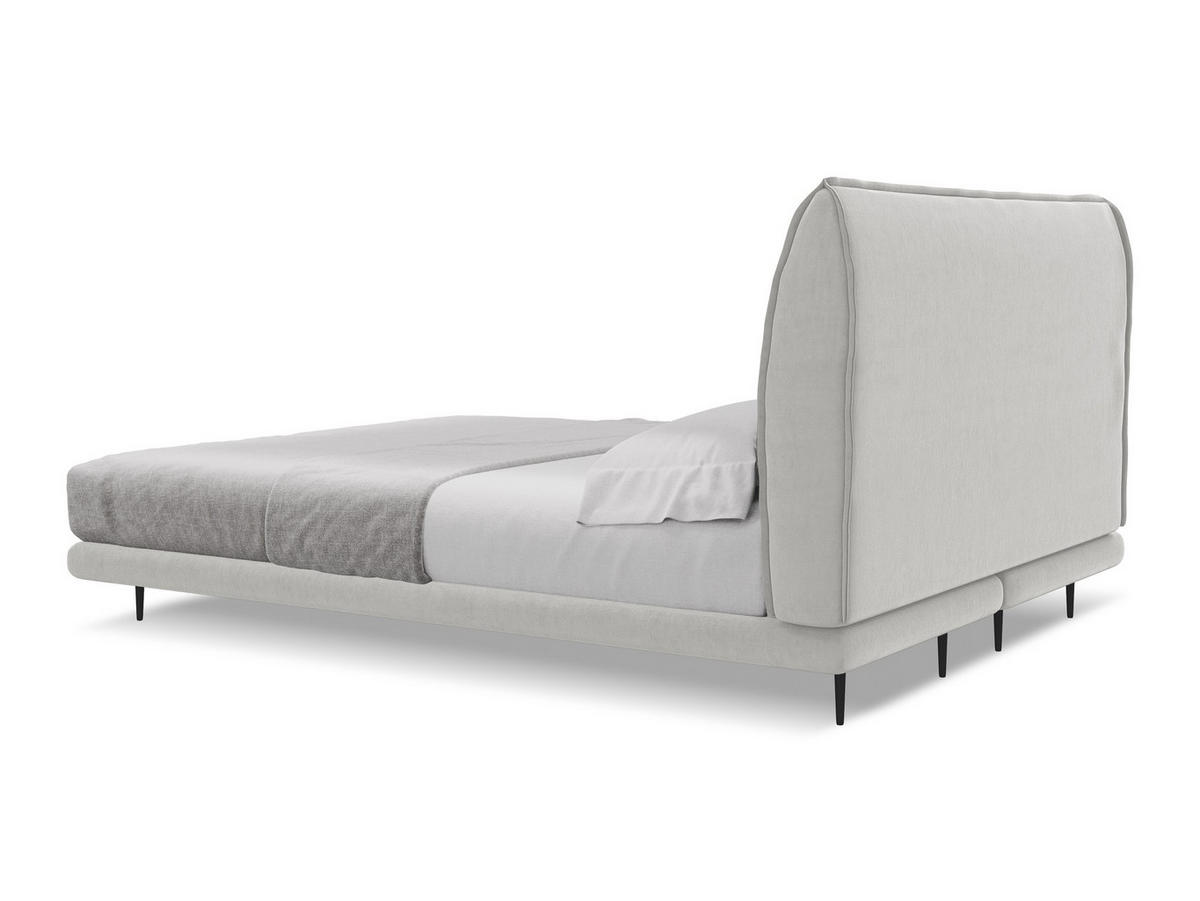 POLSTERBETT mit Bettkasten und Lattenrost 200x228 Beige - Beige/Schwarz, Kunststoff/Textil (180/200cm) - Makamii