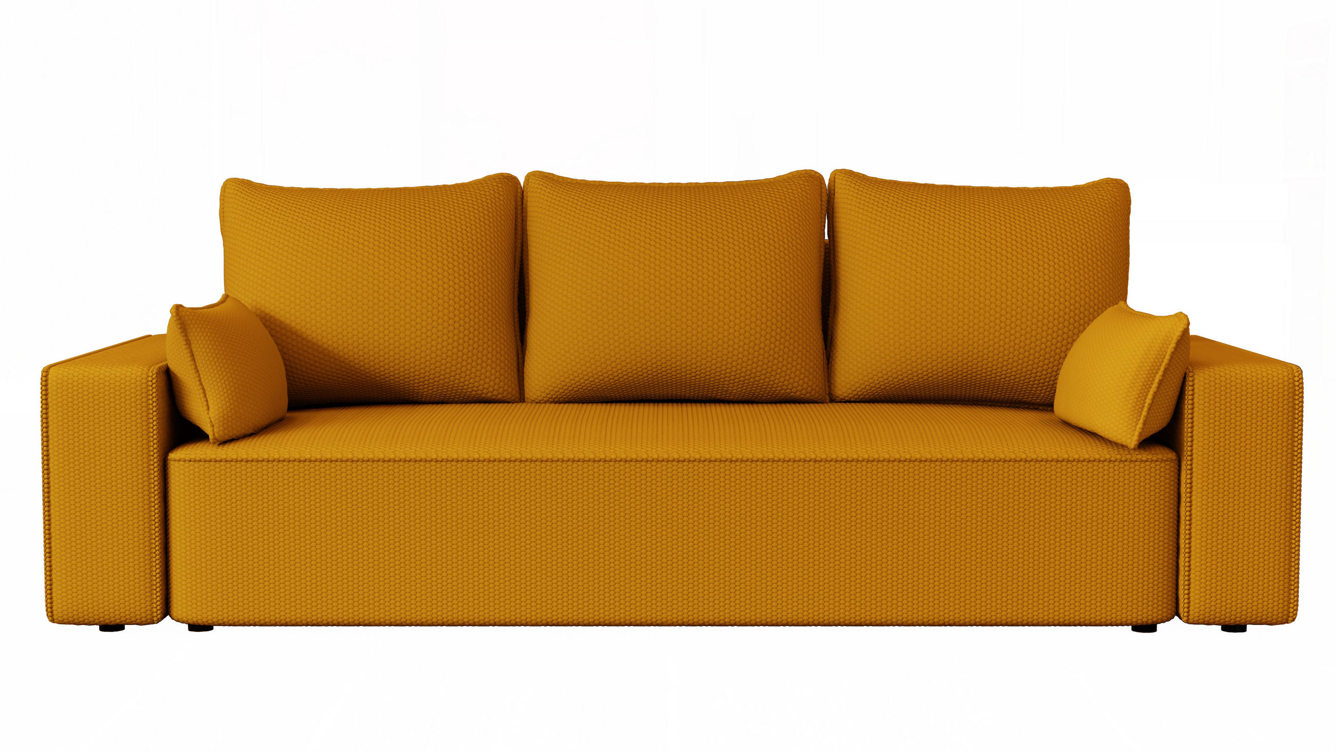 XXXLutz Sofa Honig 242x85x95 cm