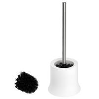WC-BÜRSTENHALTER, weiß, Kunststoff - Weiß, Kunststoff (13.7/37.5/13.7cm) - bremermann