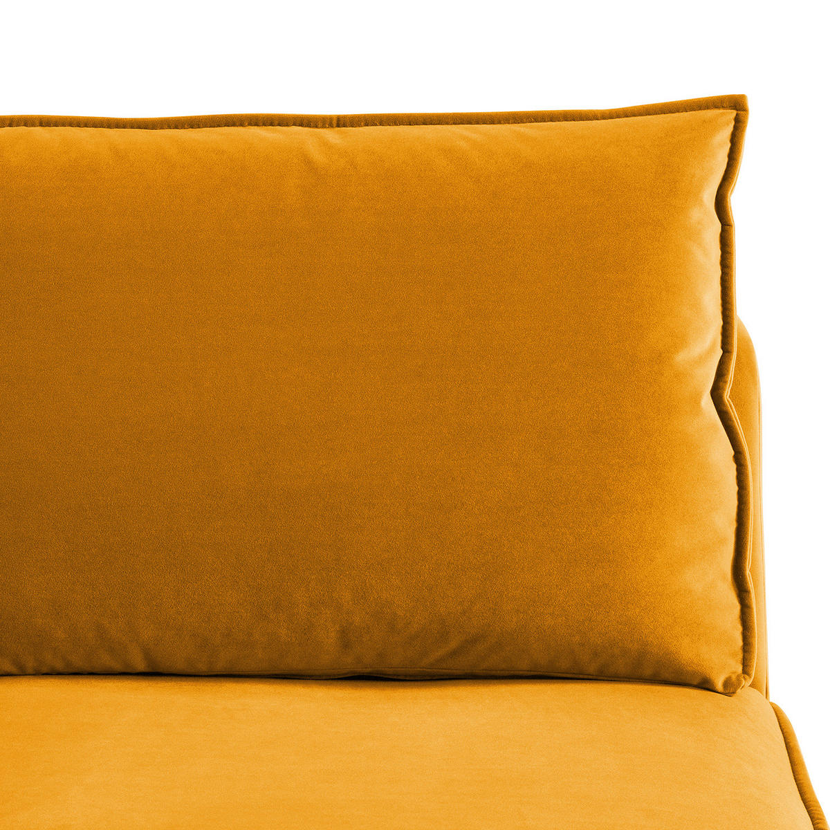 MODULSESSEL - Orange, Holz/Textil (104/82/99cm) - home24