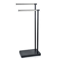 HANDTUCHSTÄNDER Dea Schwarz 30/20/79 cm Metall - Schwarz, Metall (20/79/30cm) - Mondex