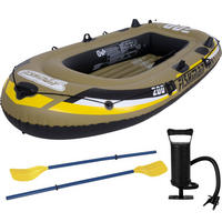 SCHLAUCHBOOT Fishman 200 - 2 Personen190 kg 218x110x36 cm - Gelb/Schwarz, Kunststoff (218/110/36cm)
