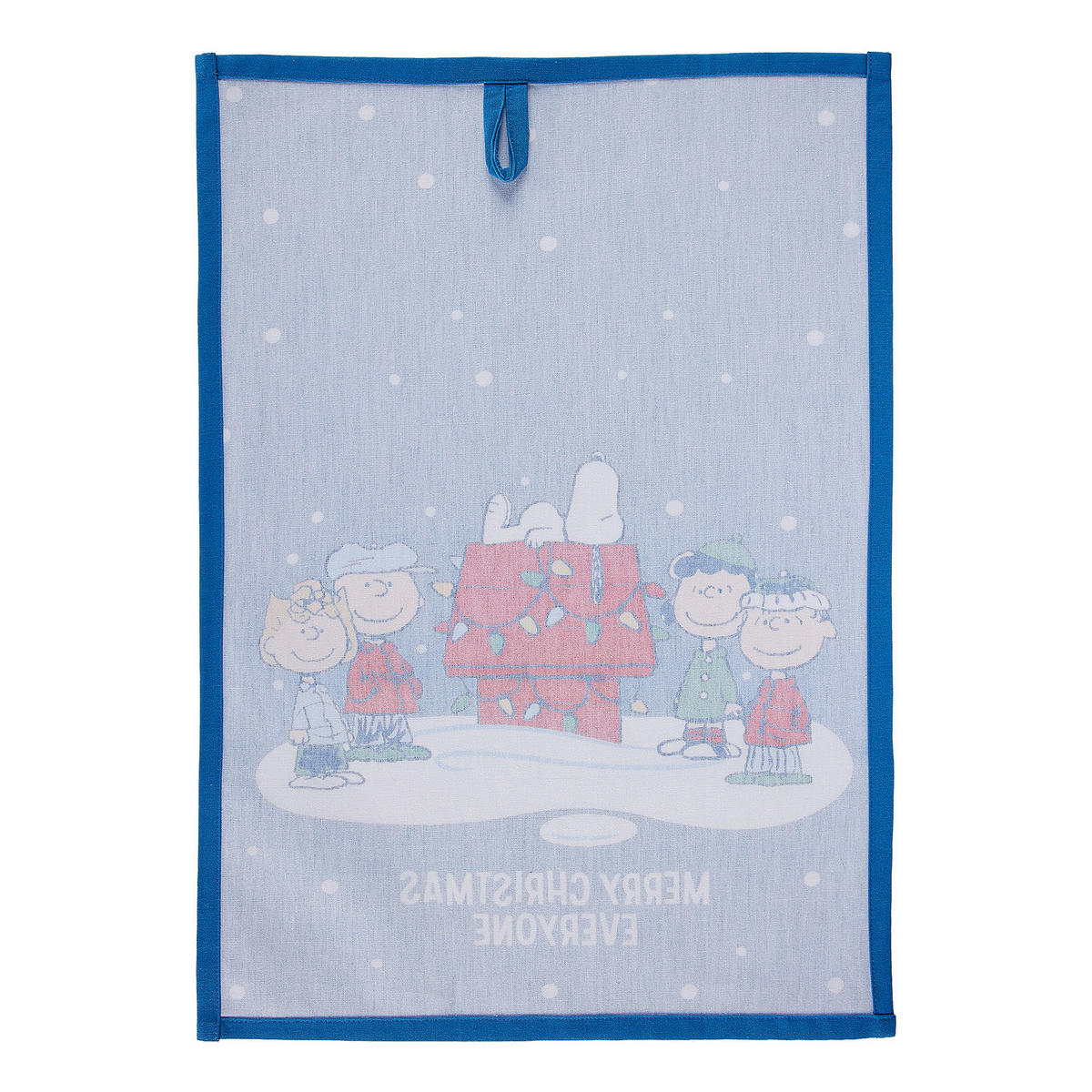 GESCHIRRTUCH Peanuts - Blau, Textil (38/54cm) - Butlers