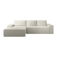 SCHLAFSOFA - 5 Personen - stoff - beige Amelia - Beige, Textil (297/167cm) - Vente-Unique