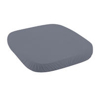 CEARȘAF cu elastic pentru bebe 7in1 - grafit, material textil (73/73cm) - waldin