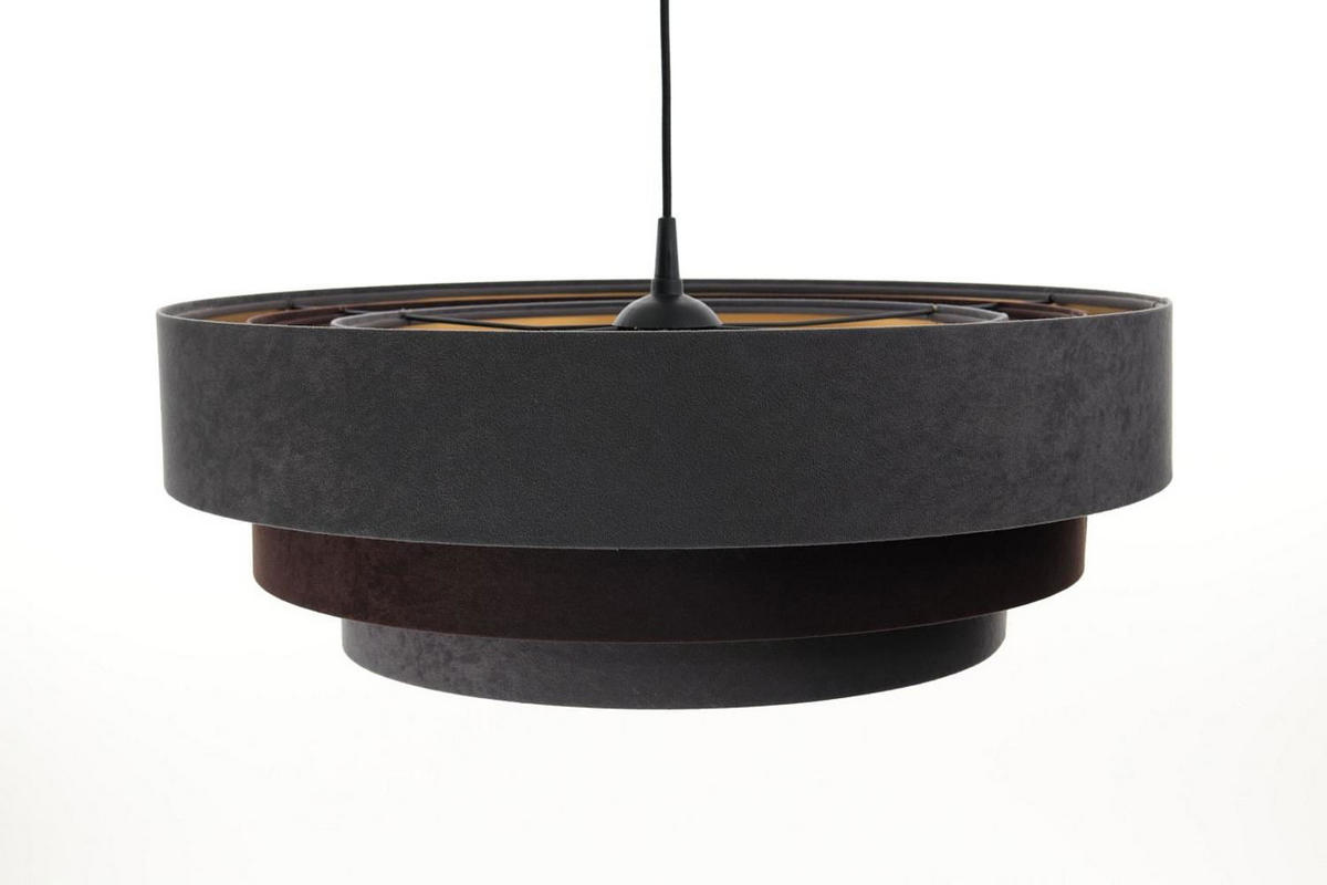 HÄNGELEUCHTE Grau 60/20 cm - Braun, Kunststoff (60/1.5/20cm) - ONZENO