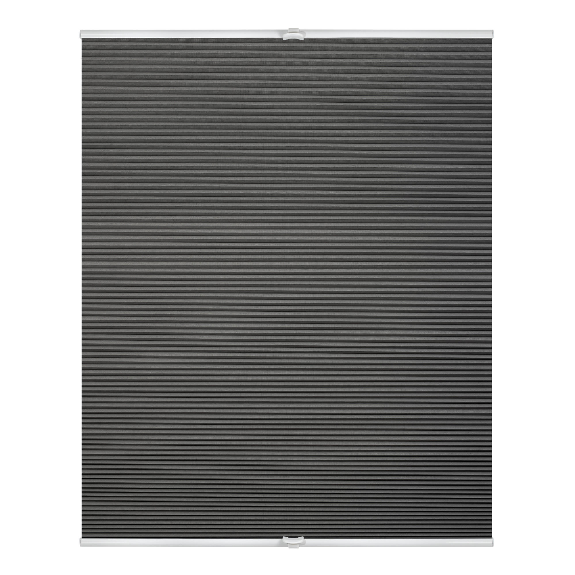 Lichtblick Original Thermo-Plissee Grau 90x210 cm