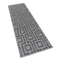 KURZFLORTEPPICH 80/250 cm Tinos 574 - Anthrazit, Kunststoff (80/250cm) - Paco Home