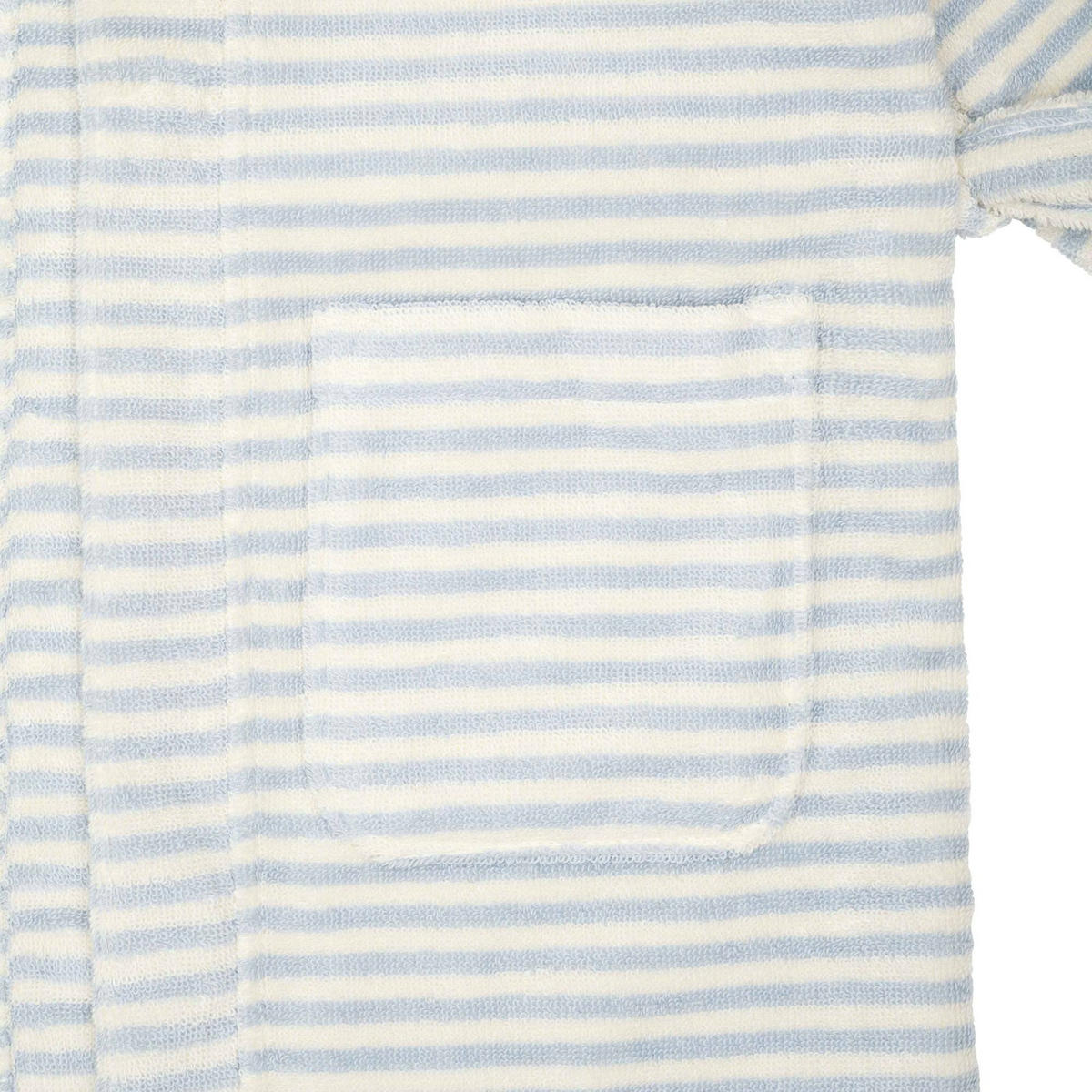 BADEMANTEL Unisex Blau Baumwolle - Weiß, Textil (104null) - Steiff