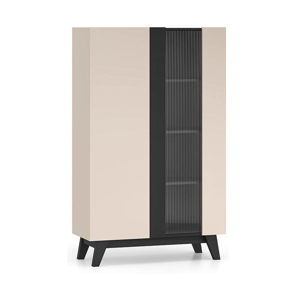 VITRINE – 95 cm – Freshion – Kaschmir - Kaschmir, Holzwerkstoff (95/155/40cm) - hi-markt