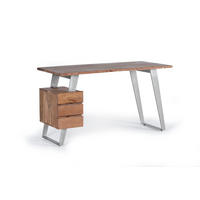 SCHREIBTISCH aus Akazienholz - Braun, Holz (147/63/80cm) - Giner y Colomer